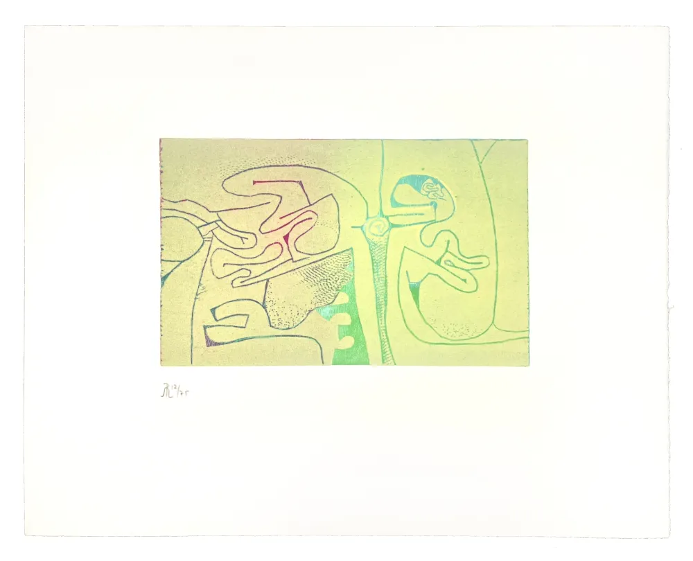 Gravure Sur Bois Müller - LIGNES MALIGNES - AUTRES SERPENTS