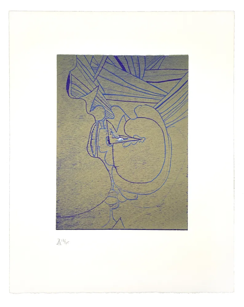 Gravure Sur Bois Müller - LIGNES MALIGNES - GERBE