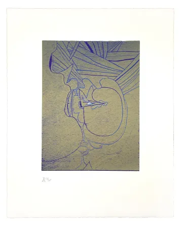 Gravure Sur Bois Müller - LIGNES MALIGNES - GERBE