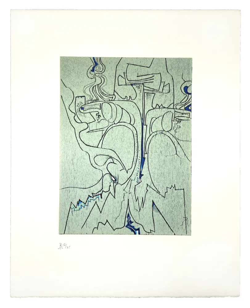 Gravure Sur Bois Müller - LIGNES MALIGNES - PETITES DENTS