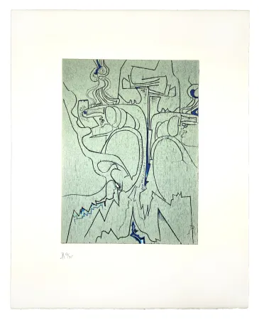 Gravure Sur Bois Müller - LIGNES MALIGNES - PETITES DENTS