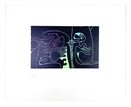 Gravure Sur Bois Müller - LIGNES MALIGNES - SERPENTS