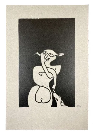 Gravure Sur Bois Müller - N&E II