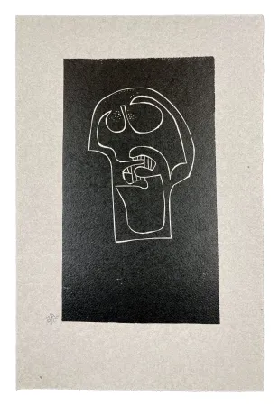 Gravure Sur Bois Müller - N&E X