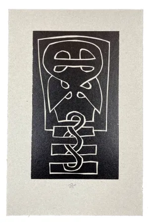 Gravure Sur Bois Müller - N&E XII