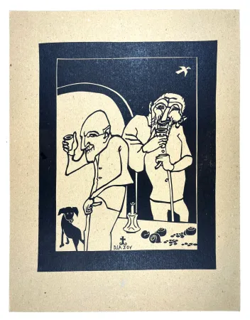 Gravure Sur Bois Müller - SIGIA