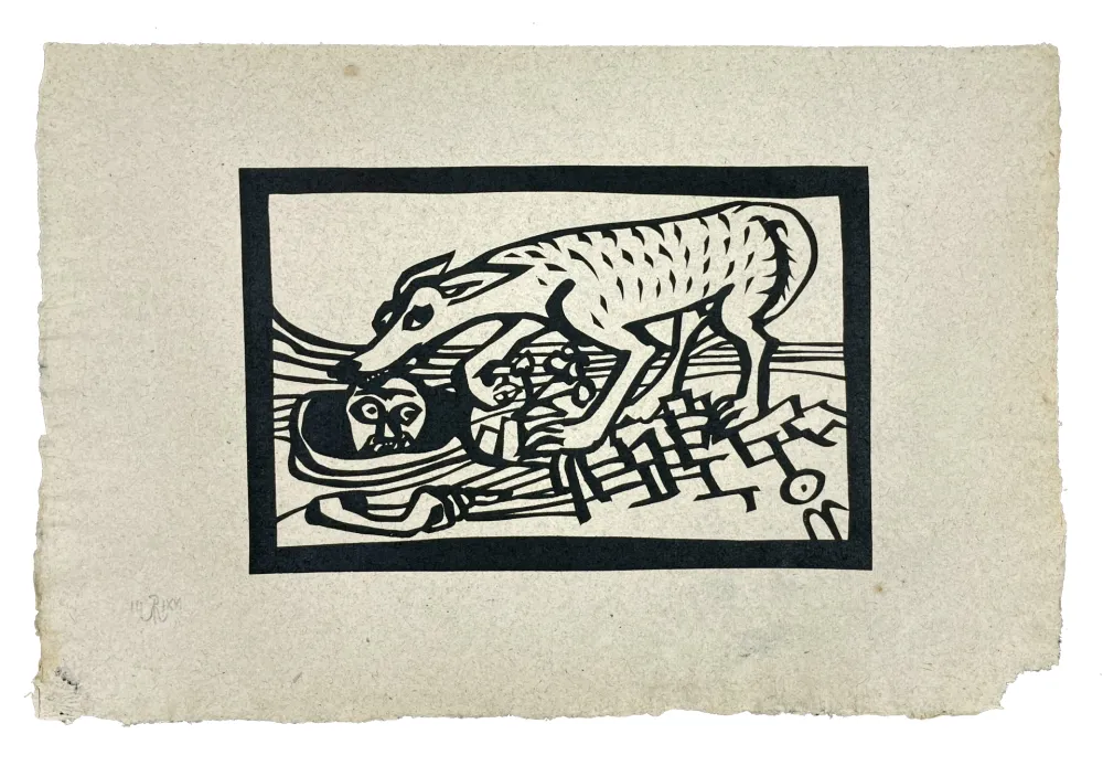 Gravure Sur Bois Müller - SKILIA IV