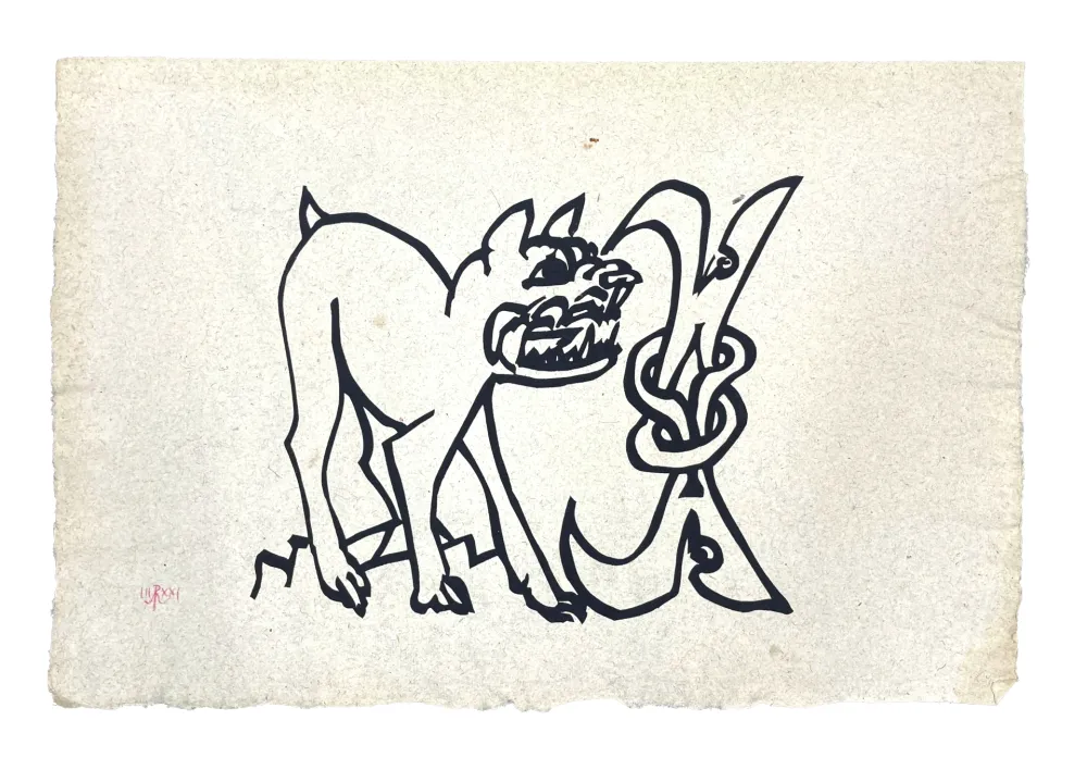 Gravure Sur Bois Müller - SKILIA IX