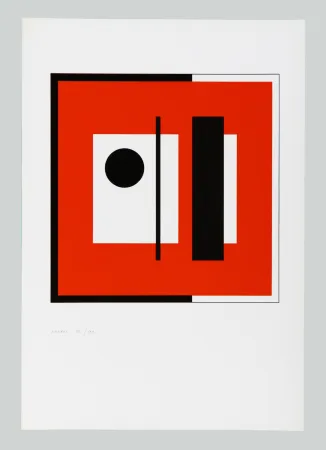 Sérigraphie Munari - Anche la cornice