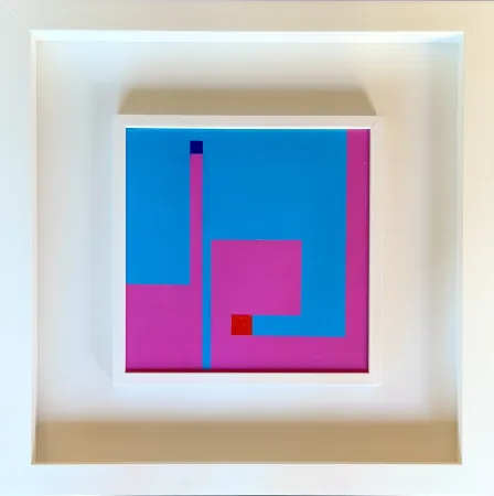 Aucune Technique Munari - Bruno Munari (1907-1998) - Oil on wood panel - 1951