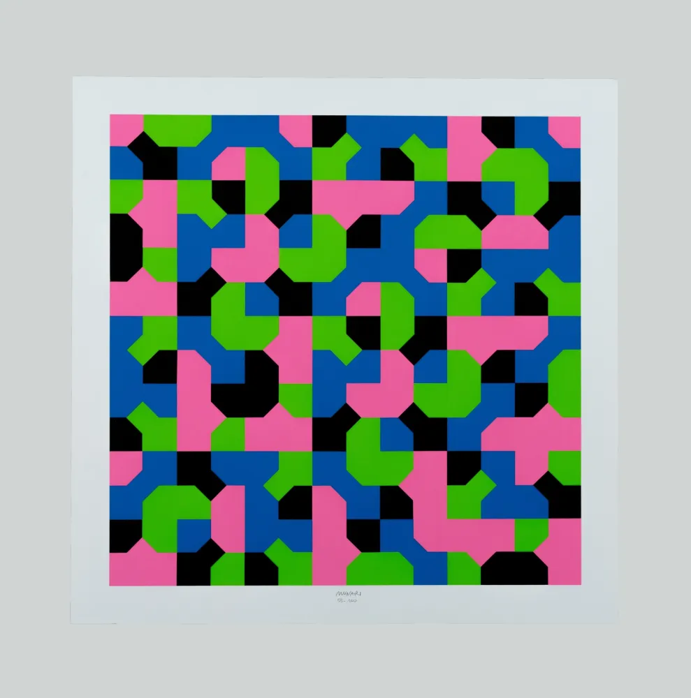 Sérigraphie Munari - Curve di Peano