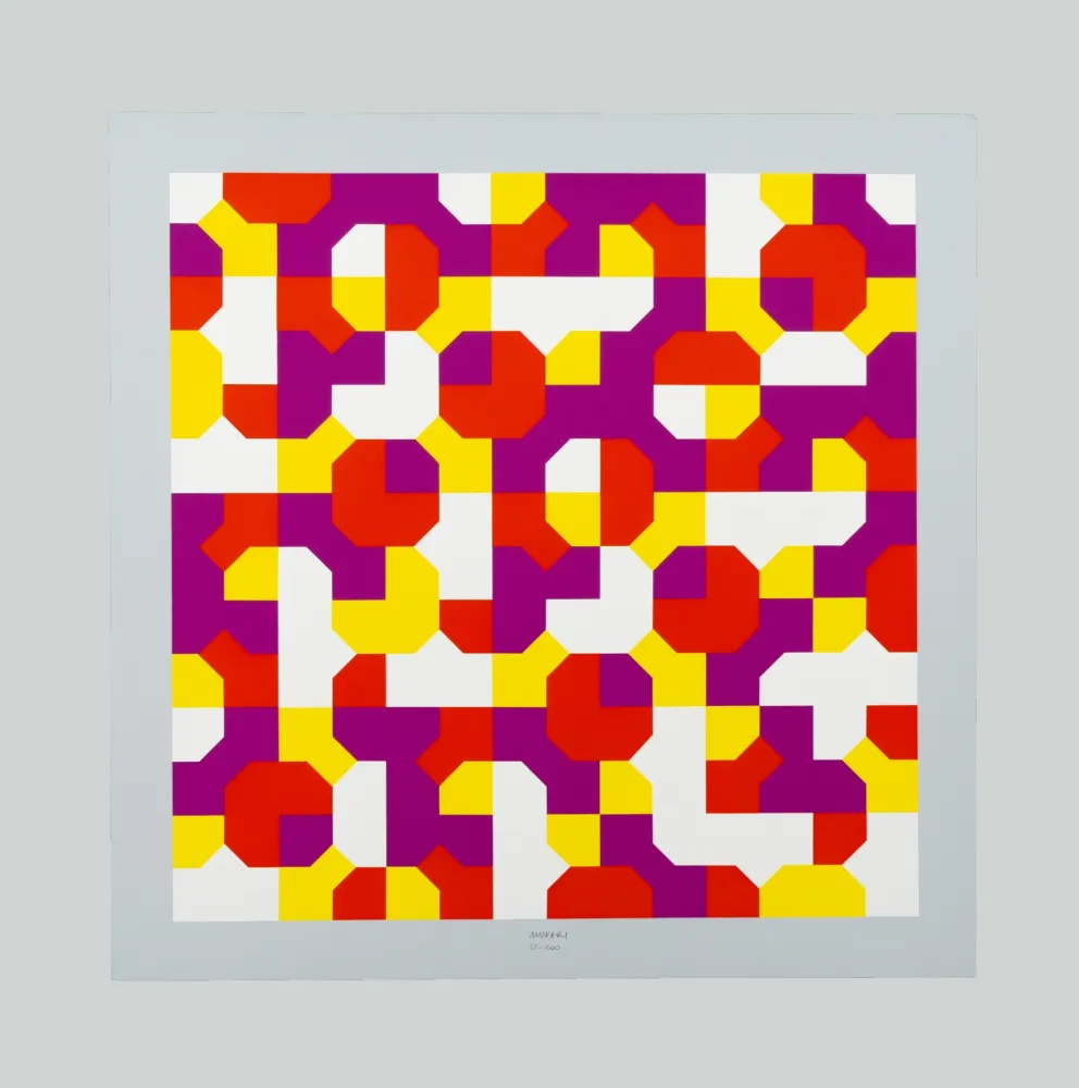 Sérigraphie Munari - Curve di Peano