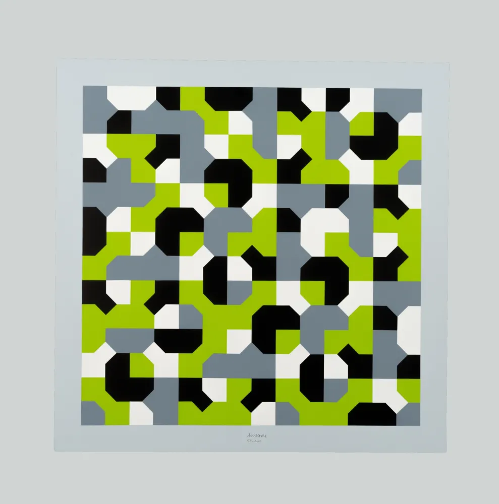 Sérigraphie Munari - Curve di Peano