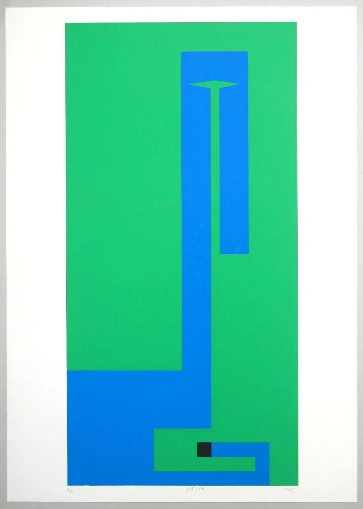 Sérigraphie Munari - Positivo Negativo