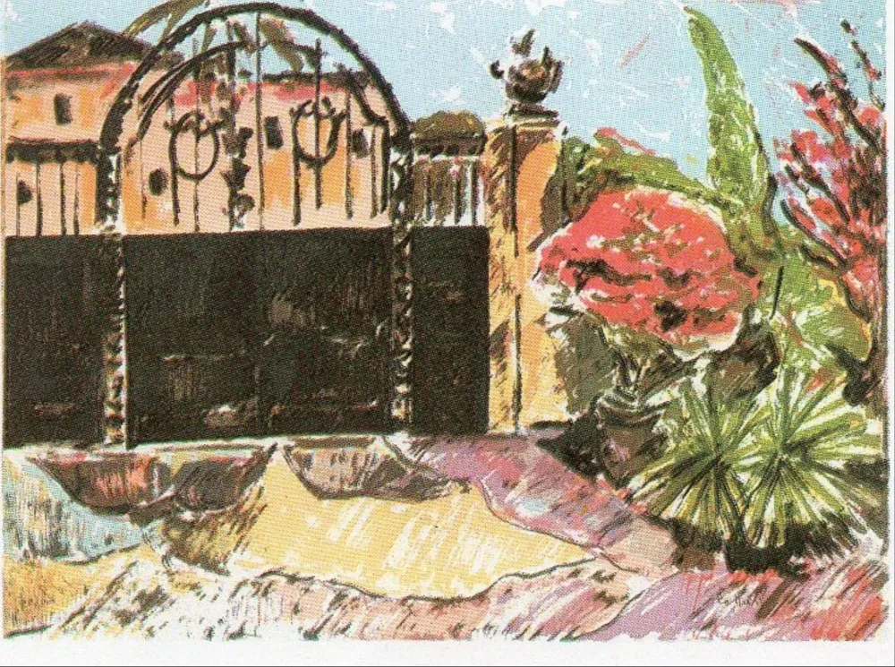 Lithographie Muñoz - GM-8