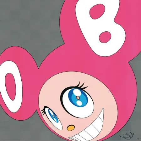 Lithographie Murakami - And Then…(Pink)