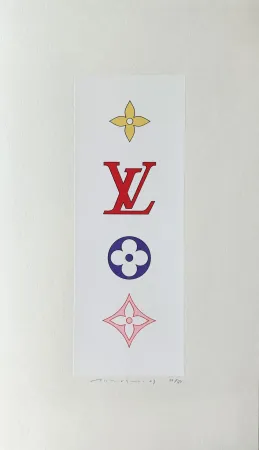 Sérigraphie Murakami - Superflat Colorful Monogram