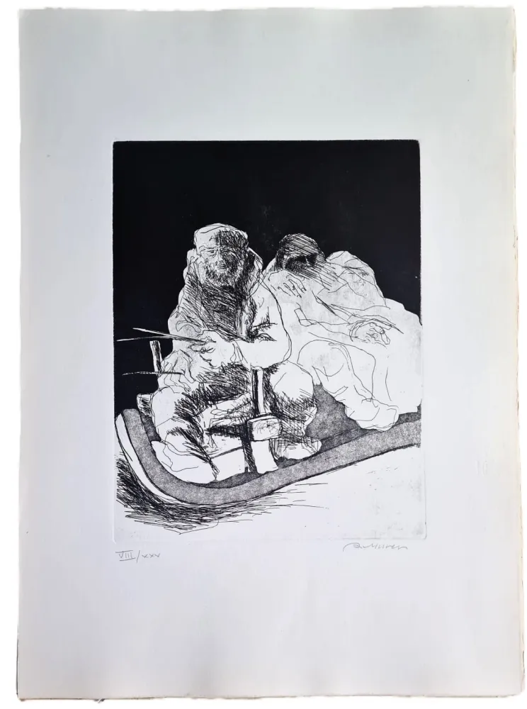 Eau-Forte Murer - Ghe rivarem a baita?