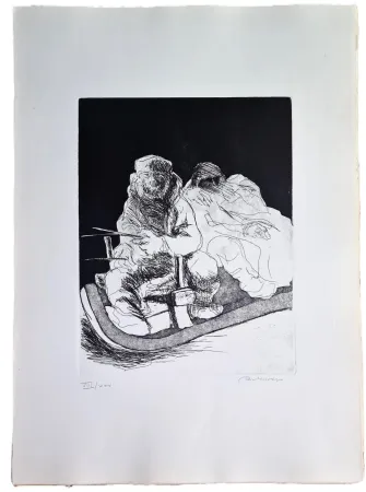 Eau-Forte Murer - Ghe rivarem a baita?