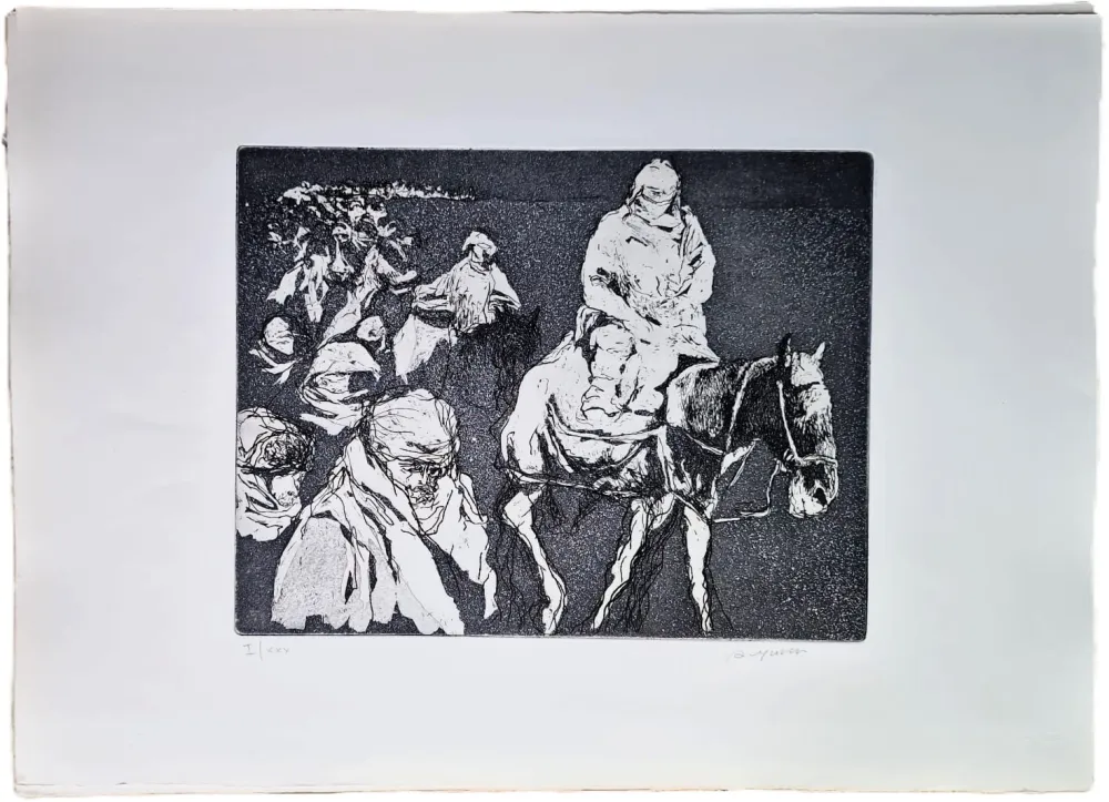 Eau-Forte Murer - Ghe rivarem a baita?