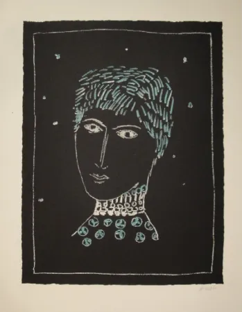 Lithographie Music - Ida