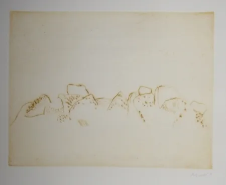 Eau-Forte Et Aquatinte Music - Jardins