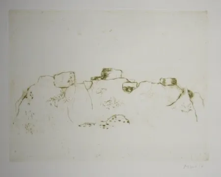 Eau-Forte Et Aquatinte Music - Jardins