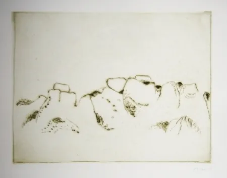 Eau-Forte Et Aquatinte Music - Jardins