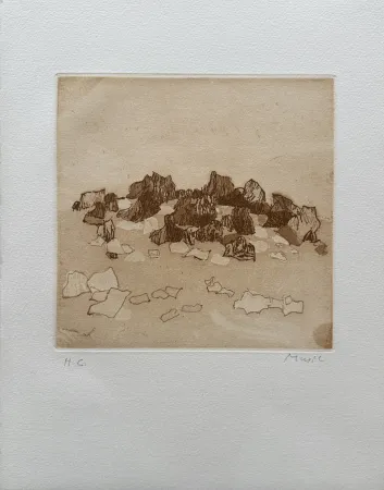 Eau-Forte Music - Paysage rocheux