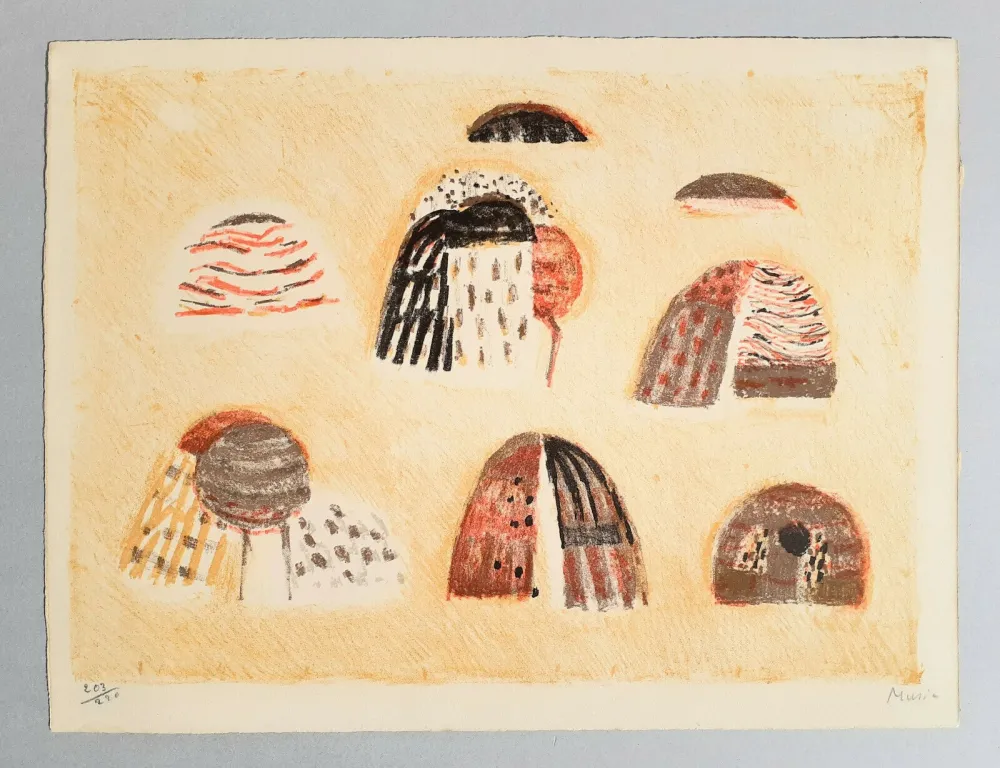 Lithographie Music - Terre dalmate