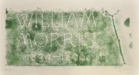 Lithographie Myles - A History of Type Desing / William Morris, 1834-1896 (Kelmscott, England)