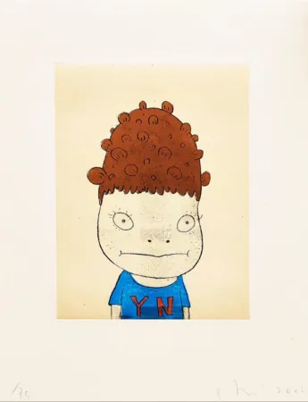 Intaglio Nara - Y.N. (Self-Portrait)