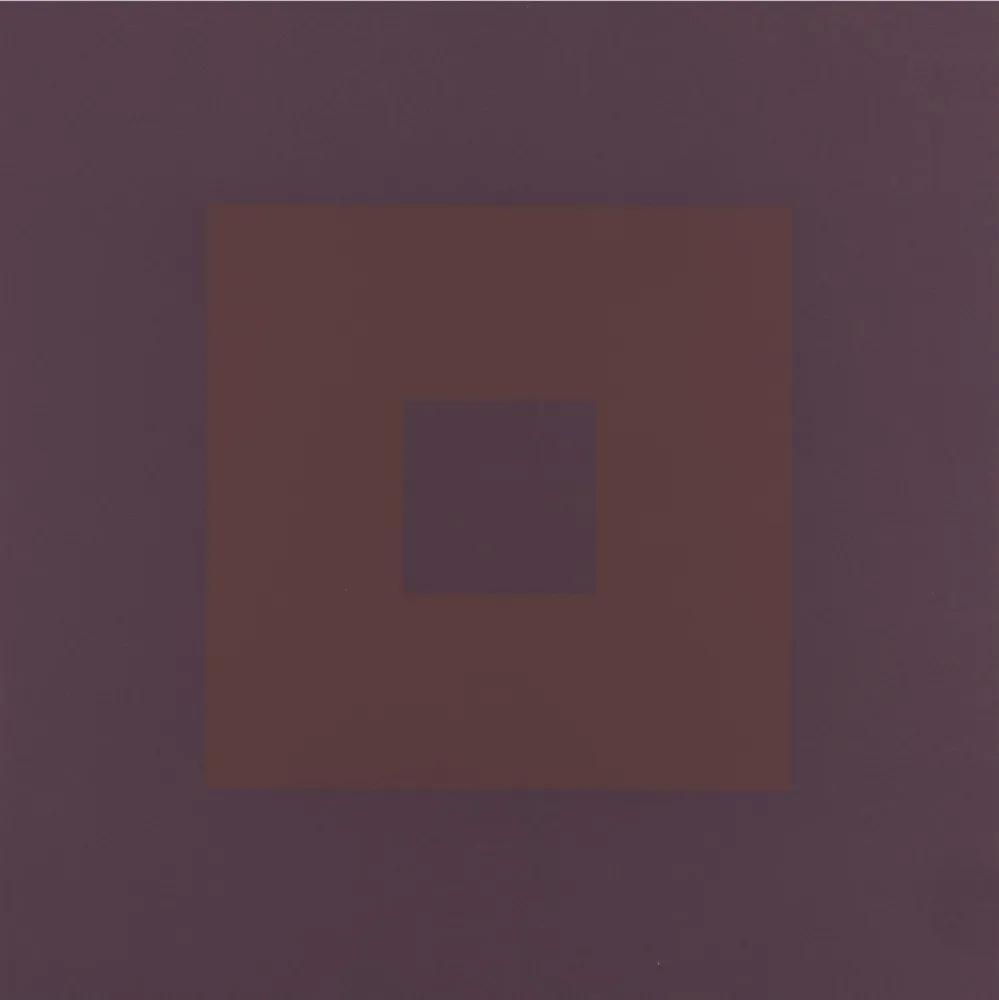 Sérigraphie Nemours - Albiréo 4, 1987