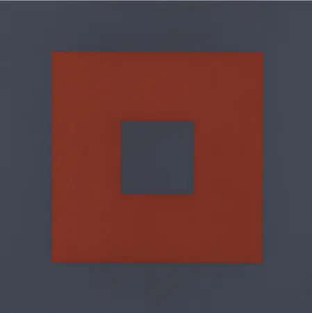 Sérigraphie Nemours - Albiréo 8, 1987