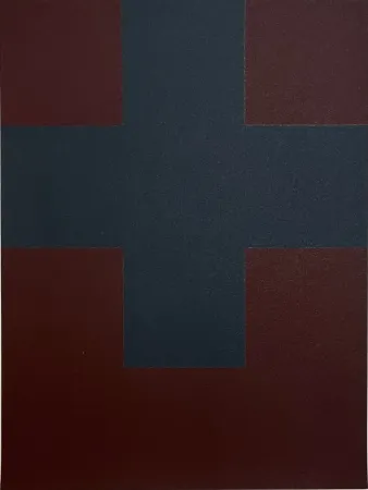 Sérigraphie Nemours - Composition III, 1989 - Hand-signed