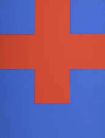 Sérigraphie Nemours - Composition IV, 1989 - Hand-signed