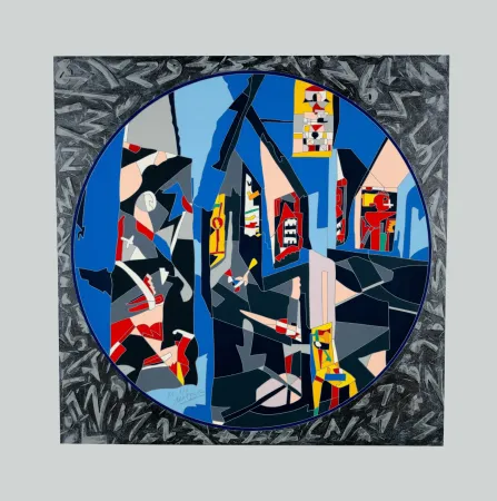 Sérigraphie Nespolo - Composizione