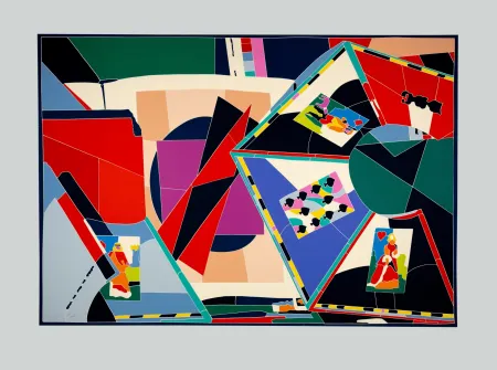 Sérigraphie Nespolo - Composizione