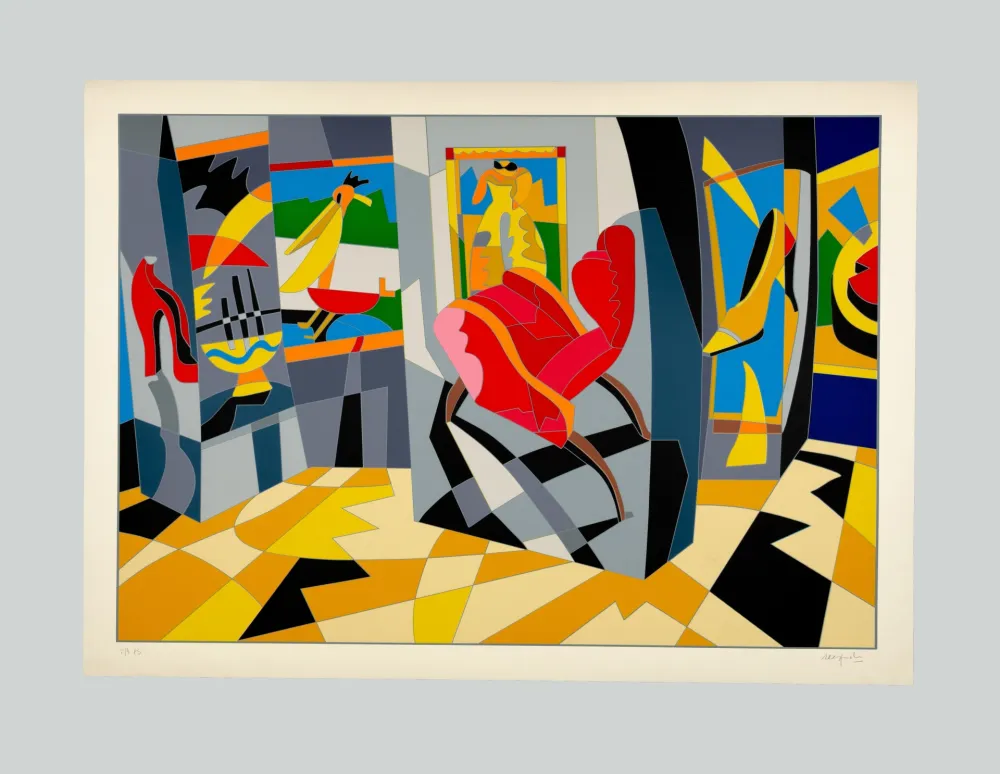 Sérigraphie Nespolo - Composizione