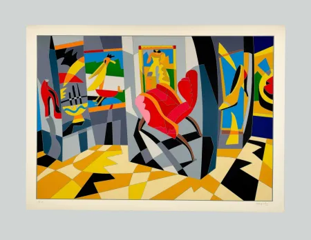 Sérigraphie Nespolo - Composizione