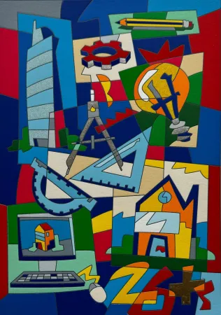 Sérigraphie Nespolo - Constructor ad arte