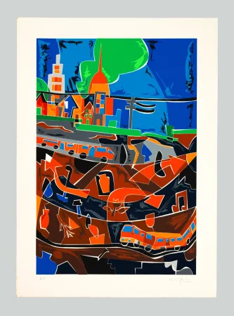 Sérigraphie Nespolo - Metropolitana di Torino