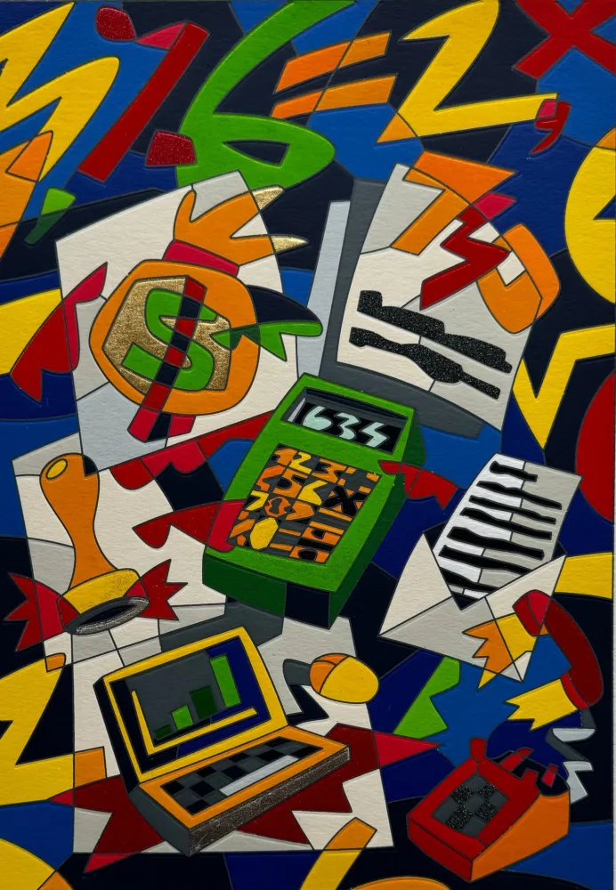 Sérigraphie Nespolo - Numerarius