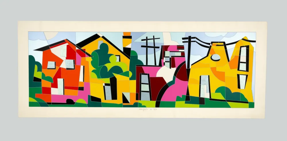 Sérigraphie Nespolo - Senza titolo