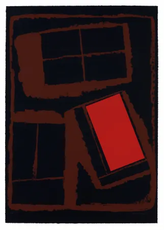 Sérigraphie Nevelson - Untitled
