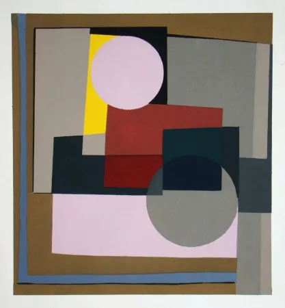 Pochoir Nicholson - Peinture - 1945