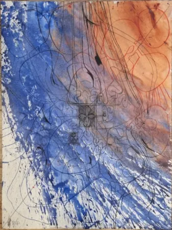 Lithographie Nitsch - Untitled