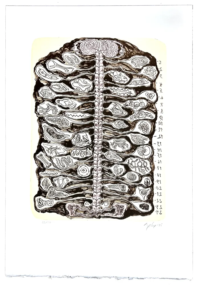 Estampe Numérique Nørgaard - Mémoire d'outre tombe 