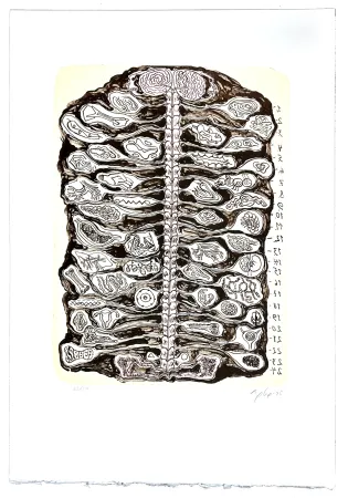 Estampe Numérique Nørgaard - Mémoire d'outre tombe 