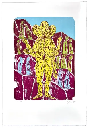 Lithographie Nørgaard - Mémoire d'outre tombe 5